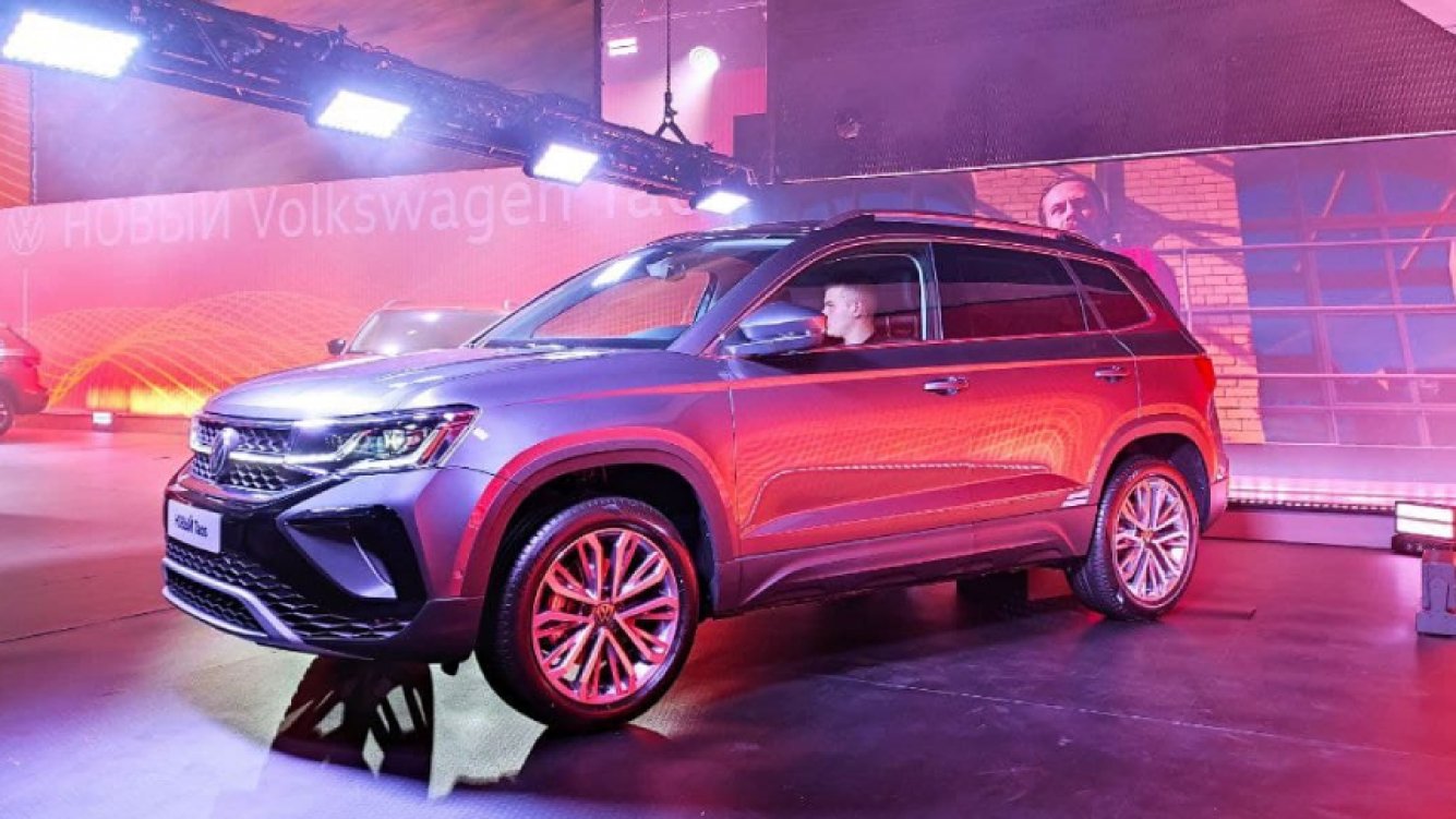 Volkswagen представил в России самый маленький кроссовер Taos